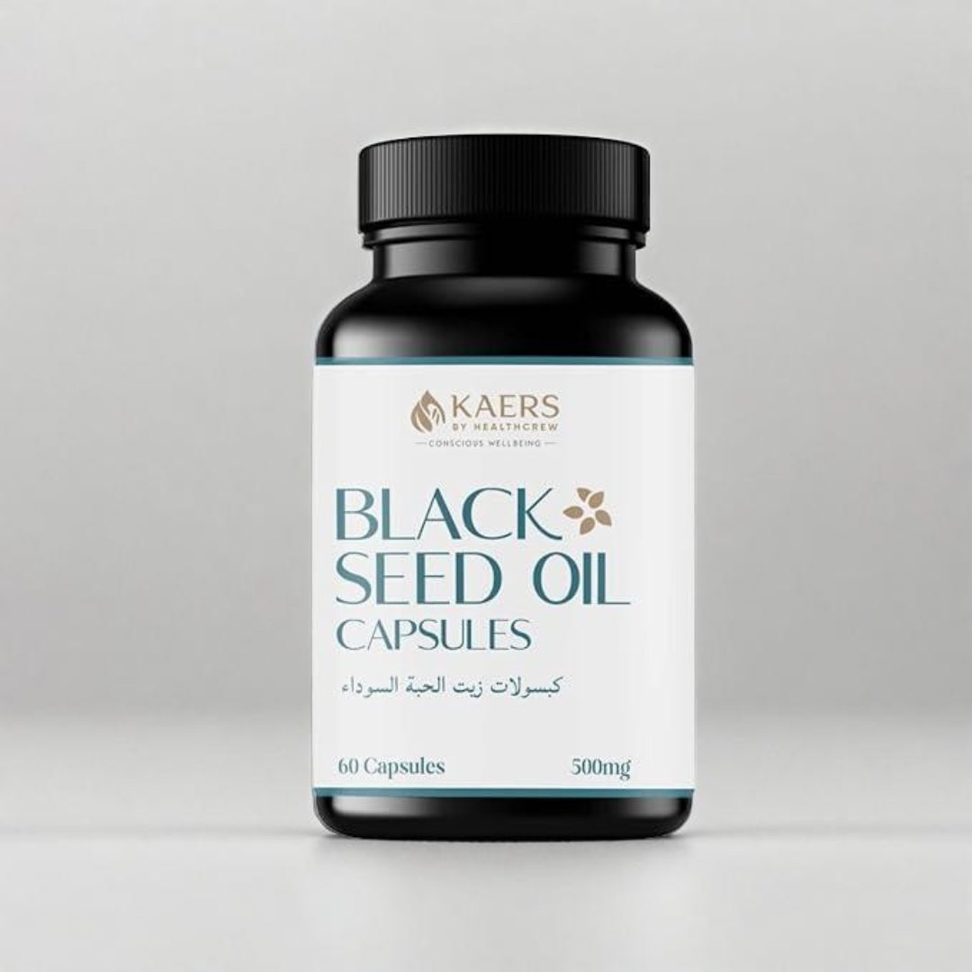 Bottle of Black Seed Organica black seed capsules 60-count